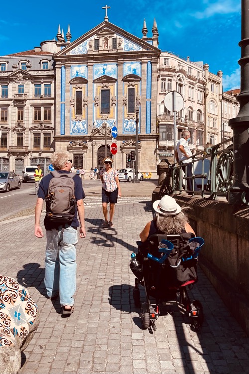 Porto Sao Bento wheelchair 